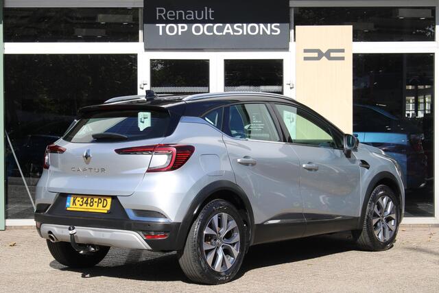 Renault CAPTUR 1.3 TCe 155 Intens Automaat | Navigatiesysteem | Trekhaak | Dodehoekwaarschuwing| Adaptive Cruisecontrol | Apple/Android Auto | Stoelverwarming | Climatecontrol