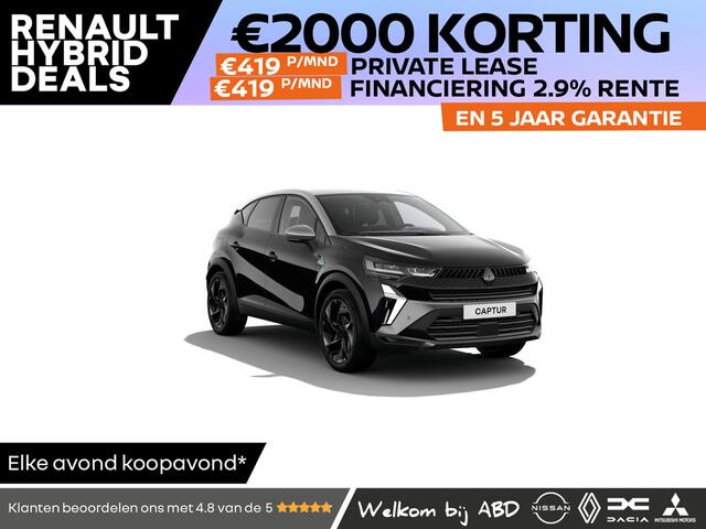 Renault CAPTUR esprit Alpine Full hybrid | Achteruitrijcamera | Adaptive Cruise Control | Elektronisch geregelde airconditioning