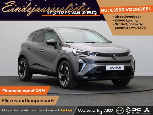 Renault CAPTUR Techno TCe 115 | Achteruitrijcamera | Elektrisch verwarmbare voorstoelen | Elektronisch geregelde airconditioning