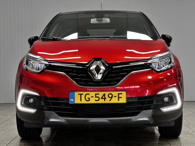 Renault CAPTUR 0.9 TCe Bose/ DEALER ONDERHOUDEN!/ Trekhaak/ Audio-Premium/ Two-Tone/ Keyless/ LED Koplampen/ Android Auto/ Camera/ 17'' LMV/ Extra getint glas/ PDC/ Navi/ Clima/ Cruise/ Bluetooth/ Multi. LEDER. Stuur/ LE