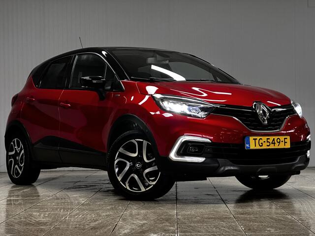 Renault CAPTUR 0.9 TCe Bose/ DEALER ONDERHOUDEN!/ Trekhaak/ Audio-Premium/ Two-Tone/ Keyless/ LED Koplampen/ Android Auto/ Camera/ 17'' LMV/ Extra getint glas/ PDC/ Navi/ Clima/ Cruise/ Bluetooth/ Multi. LEDER. Stuur/ LE