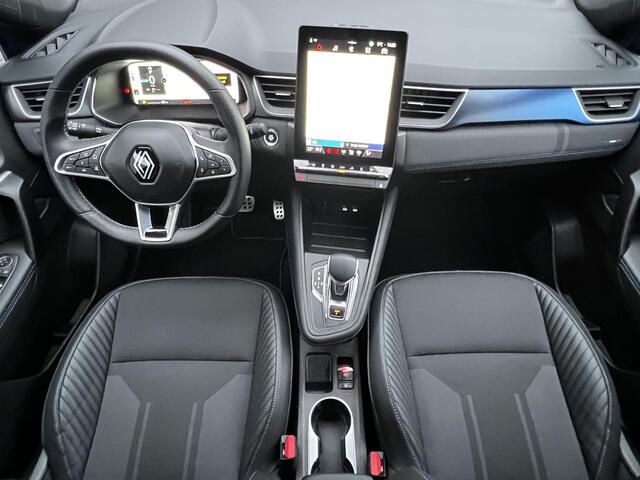 Renault CAPTUR 1.6 E-Tech full hybrid 145 esprit Alpine / Fabrieksgarantie tot 09-2026** / Schuifdak / Stuur-, stoel- en voorruitverwarming / Navi groot scherm / Apple Carplay Android / 19" LM wielen /