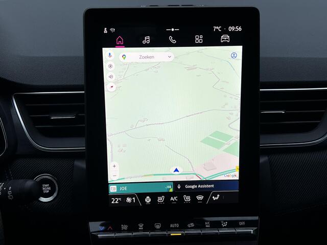 Renault CAPTUR 1.6 E-Tech full hybrid 145 esprit Alpine / Fabrieksgarantie tot 09-2026** / Schuifdak / Stuur-, stoel- en voorruitverwarming / Navi groot scherm / Apple Carplay Android / 19" LM wielen /