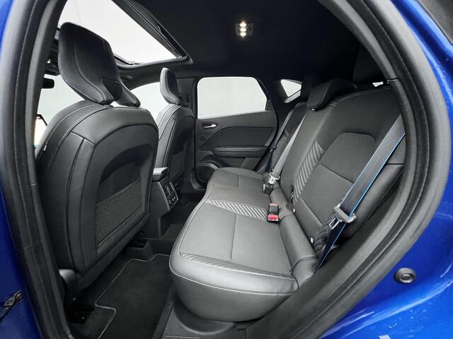 Renault CAPTUR 1.6 E-Tech full hybrid 145 esprit Alpine / Fabrieksgarantie tot 09-2026** / Schuifdak / Stuur-, stoel- en voorruitverwarming / Navi groot scherm / Apple Carplay Android / 19" LM wielen /