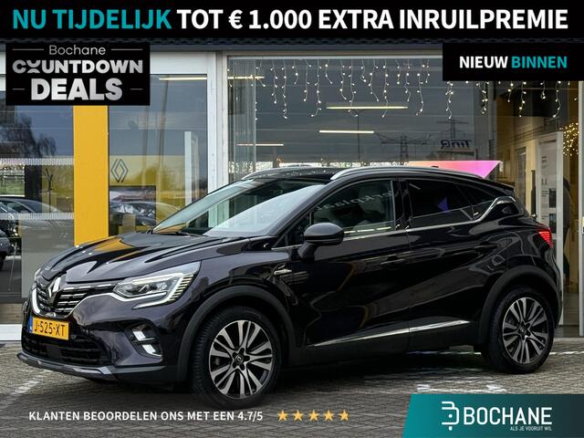 Renault CAPTUR 1.3 TCe 130 Initiale Paris | NAP | 360 graden camera | Bose Audio | Stoel & stuur verwarming | Leer |
