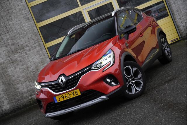 Renault CAPTUR 1.3 TCe 131PK! Automaat Edition One BJ2020 Lmv 18" | Led | Pdc | Keyless entry | Trekhaak | 360° Camera | Dashboard verlichting | App-Connect | Groot navi | Bose Audio | Climate control | Cruise control | Leder/Stof bekleding | Extra getint glas