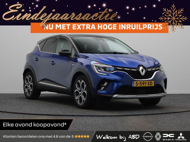 Renault CAPTUR E-Tech full hybrid 145pk techno | Adaptive Cruise Control | Verwarmbaar stuurwiel | Parkeersensoren voor en achter | Achteruitrijcamera | Dode hoek detectie |