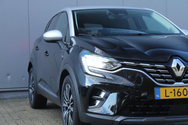 Renault CAPTUR 1.3 TCe 140pk Automaat Initiale Paris | Leder | Camera | Navigatie | 18" Pasadena | Stoel- en stuurverwarming