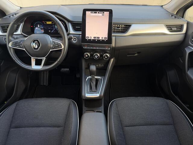 Renault CAPTUR 1.6 E-Tech full hybrid 145 techno / Schuif & Kanteldak / Dealer Onderhouden / Adaptieve Cruise / Stoel & Stuurwielverwarming / Navigatie / AppleCarplay & Android Auto / Dodehoek Detectie / Camera / Volledig digitaal instrumentenpaneel / LED / DAB /