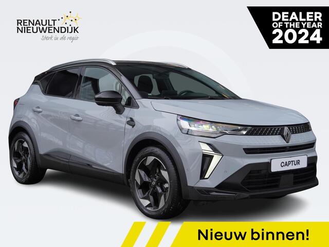 Renault CAPTUR 1.6 E-Tech full hybrid 145 techno AUTOMAAT / 12.000KM / NAVI / 360 CAMERA / PDC 360 / CRUISE / CLIMATE / KEYLESS / RESERVEWIEL / PRIVACY GLASS / APPLE CARPLAY / ANDROID AUTO / 18'' LMV