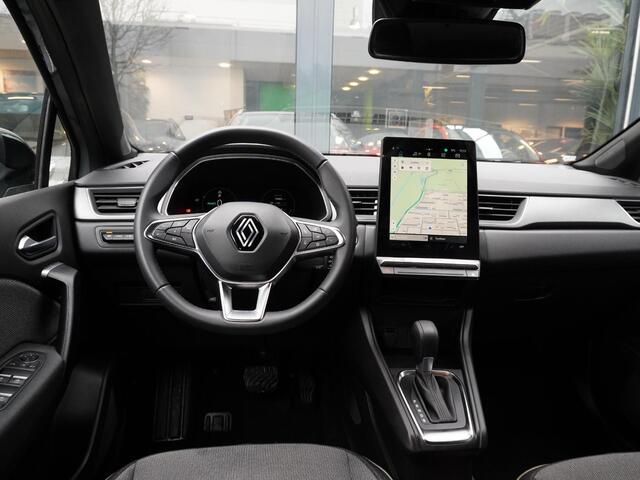 Renault CAPTUR 1.6 E-Tech full hybrid 145 techno AUTOMAAT / 12.000KM / NAVI / 360 CAMERA / PDC 360 / CRUISE / CLIMATE / KEYLESS / RESERVEWIEL / PRIVACY GLASS / APPLE CARPLAY / ANDROID AUTO / 18'' LMV