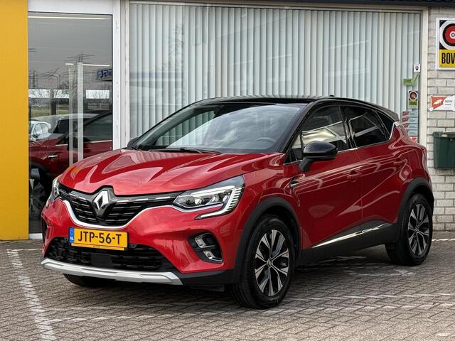 Renault CAPTUR 1.6 E-Tech Hybrid 145 Techno | Glazen schuif- kantel dak | Cruise adaptief | Stoel & stuur verwarming | Navigatie groot |