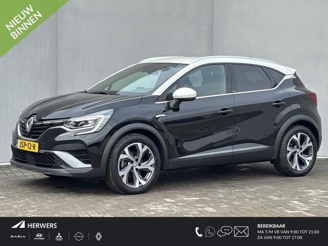 Renault CAPTUR 1.6 E-Tech Plug-in Hybrid 160 R.S. Line Automaat / Dealer onderhouden / Navigatie groot scherm / Pack Drive Assist / Apple Carplay/Android Auto / 360 Camera / Stoelverwarming / Adaptief Cruise Control / Keyless Entry/Start / Easy Life Pack / Bose /