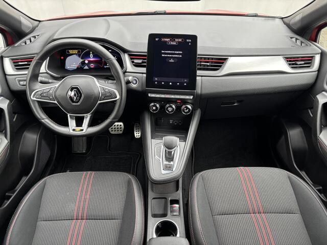 Renault CAPTUR 1.6 E-Tech Plug-in Hybrid 160 R.S. Line Automaat / Dealer onderhouden / Navigatie groot scherm / Pack Drive Assist / Apple Carplay/Android Auto / Achteruitrijcamera / Stoelverwarming / Cruise Control / Keyless Entry/Start /