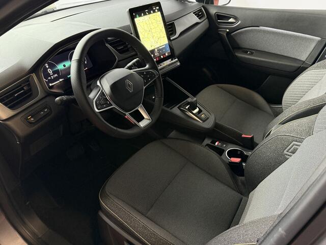 Renault CAPTUR 1.3 MILD HYBRID 160 TECHNO CAMERA 18''LMV STOEL/STUUR .VERW PURE VISION LED 10'' R-LINK NAVI 2025 EDC-automaat (Efficiënt Dual Clutch) 7 Versnellingen 1200KG Trekgewicht