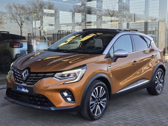 Renault CAPTUR 1.3 TCe 155 PK Initiale Paris | Volledig dealer onderhouden met kilometerstand historie. Pano | Carplay | BOSE | Winter-pakket | Leder | Trekhaak | 1Ste Eigenaar. Interesse in een bezichtiging of proefrit, bel of app met 06-24282842 / 06-42130156