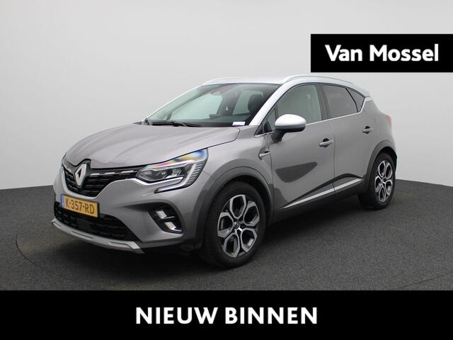 Renault CAPTUR 1.3 TCe 140 Intens | Climate Control / ECC, Licht metalen velgen 18 inch | Trekhaak | Cruise control | Navigatie | Half lederen bekleding zwart | Park Distance Control voor en achter, Achteruitrijcamera | Dakrailing |