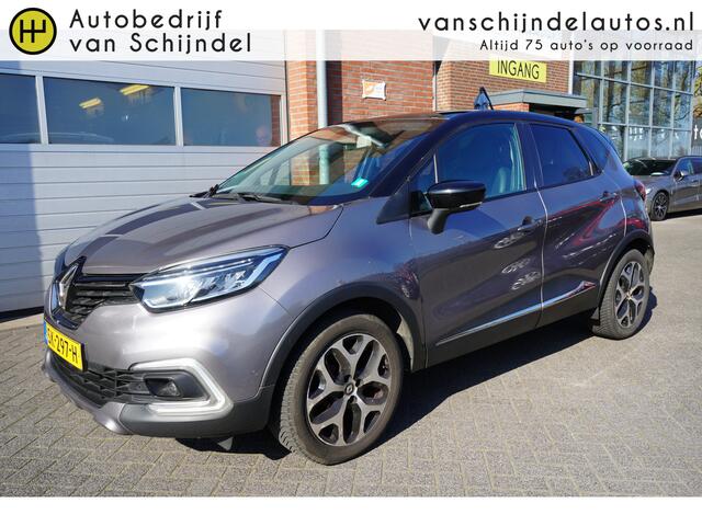 Renault CAPTUR 0.9 TCE EDITION ONE ZEER LUXE TWO TONE ORIGINEEL NL VOLLEDIG DEALER ONDERHOUDEN PANORAMADAK LEDER STOELVERWARMING TREKHAAK CAMERA CLIMA CRUISE PDC V+A FULL LED KEYLESS ENZ...