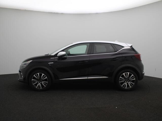 Renault CAPTUR 1.3 TCe 155 Initiale Paris | Apple Carplay/Android | cruise control adaptief | dodehoek detectie | electronic climate control | LED koplampen | lichtmetalen velgen 18", luxe lederen bekleding, metaalkleur | navigatiesysteem full map |