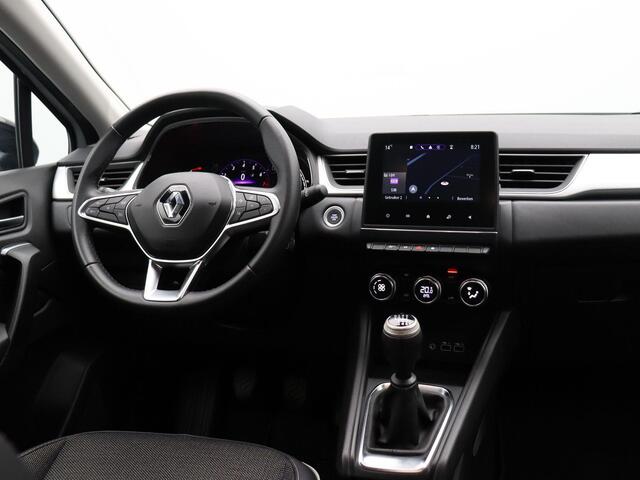Renault CAPTUR TCe 90pk Techno | Parkeersensoren voor en achter | Achteruitrijcamera | Navigatie | Climate control | Cruise control |