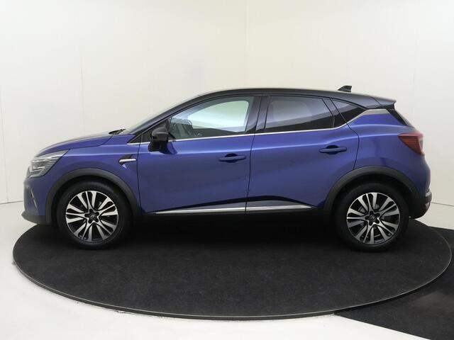 Renault CAPTUR 1.3 TCe 140 Initiale Paris | Apple Carplay/Android | cruise control adaptief | dodehoek detectie | electronic climate control | LED koplampen | lichtmetalen velgen 18" | luxe lederen bekleding | navigatiesysteem full map | rijstrooksensor met correctie | 