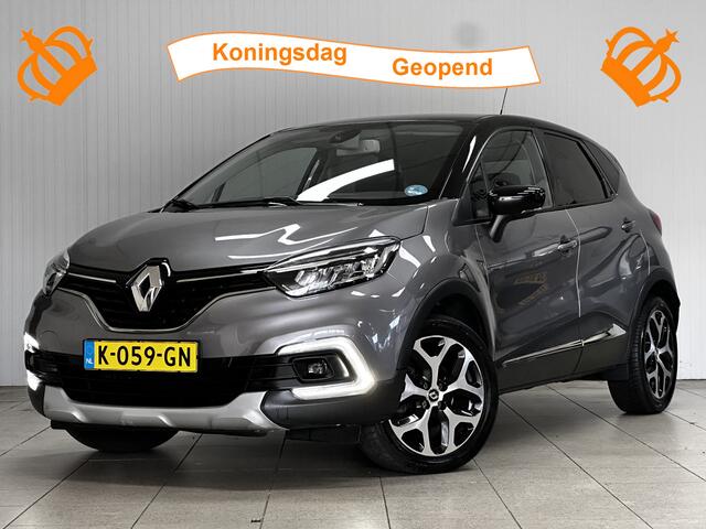 Renault CAPTUR 1.3 TCe Intens/ AUTOMAAT!/ 150pk!/ Trekhaak/ Keyless/ Extra getint glas/ Two-Tone/ Apple + Android/ Half-Leder/ PDC/ 17'' LMV/ Bluetooth/ Armsteun/ Multi. LEDER. Stuur./ LED Mistl.