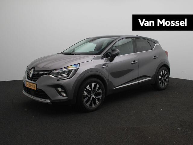 Renault CAPTUR E-Tech full hybrid 145 Techno | Easy Link Navigatiesysteem met Apple CarPlay & Android Auto | Parkeersensoren v+a met achteruitrijcamera | Climate Control | Two-tone metaalkleur | Trekhaak |