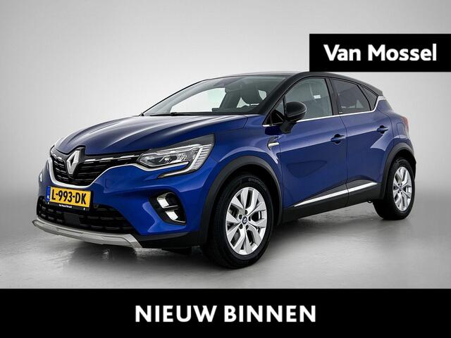 Renault CAPTUR 1.6 E-Tech Plug-in Hybrid 160 Intens | Apple Carplay/Android Auto | Autonomous Emergency Braking | Cruise Control | Electronic Climate Control | Kunstlederen/stof bekleding | LED koplampen | lichtmetalen velgen 17 |