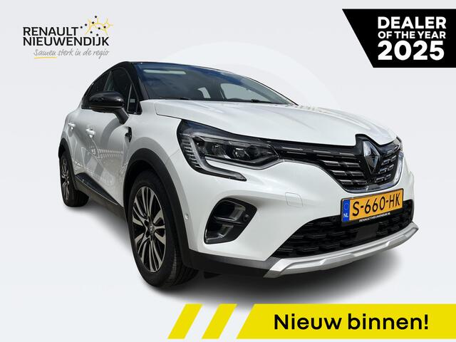 Renault CAPTUR 1.6 E-Tech plug-in hybrid 160 iconic AUTOMAAT l LEDER INTERIEUR l CAMERA 360 l BIJ ONS DEALER ONDERHOUDEN