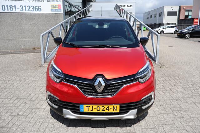 Renault CAPTUR 1.2 TCe Intens automaat! Trekhaak/Apple carplay/Achteruitrijcamera/Parkeer assistent/Dodehoek assistent/Climate control/Licht metalen velgen/Nederlandse auto!