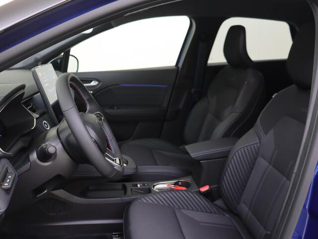 Renault CAPTUR 1.8 E-Tech Full Hybrid Esprit Alpine 160PK | Google Navigatie | Adaptieve Cruise Control met Stuurhulp | Stoel,- Stuur en Voorruitverwarming | 360 Graden Camera | 19'' Inch Velgen | Apple CarPlay & Android Auto