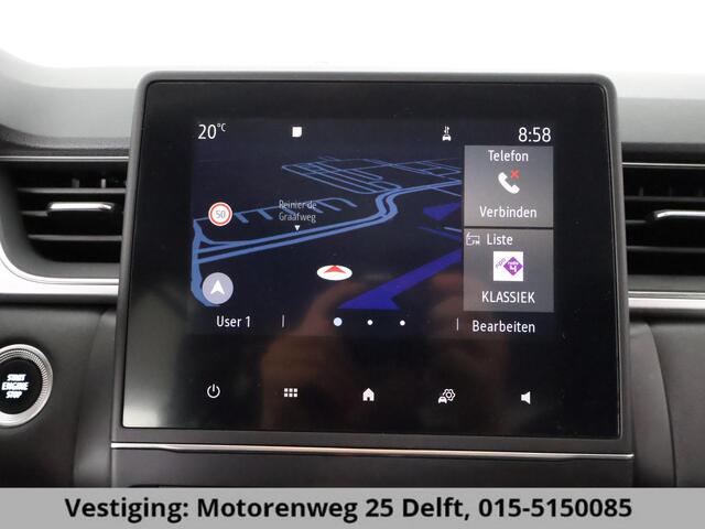 Renault CAPTUR 1.0 TCe 100 Intens . GARANTIE TOT 02-2030* . NAVIGATIE . PARKEERSENSOREN ACHTER . CRUISE CONTROL .