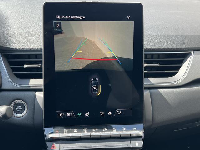 Renault CAPTUR 1.8 E-Tech full hybrid 160 techno / Fabrieksgarantie tot 12-2028 / Adaptieve CC / Pack winter / Stuur- en stoelverwarming / Navi groot scherm / Apple Carplay Android / 18" LM wielen /