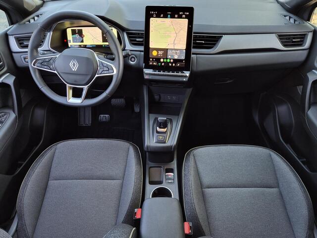 Renault CAPTUR 1.8 E-Tech full hybrid 160 techno / Fabrieksgarantie tot 12-2028 / Adaptieve CC / Pack winter / Stuur- en stoelverwarming / Navi groot scherm / Apple Carplay Android / 18" LM wielen /