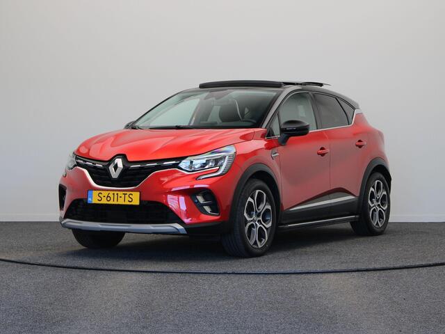 Renault CAPTUR 1.6 E-Tech full hybrid 145 techno | Cruise Control | Climate Control | Schuif/kanteldak | Licht Metalen Velgen | Half Lederen Bekleding | PDC sensoren voor/achter | Navigatie Systeem |