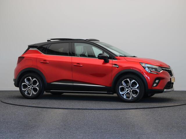 Renault CAPTUR 1.6 E-Tech full hybrid 145 techno | Cruise Control | Climate Control | Schuif/kanteldak | Licht Metalen Velgen | Half Lederen Bekleding | PDC sensoren voor/achter | Navigatie Systeem |