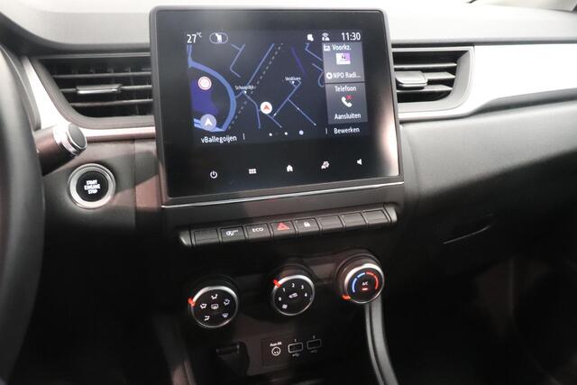 Renault CAPTUR 1.0 TCe 100 Bi-Fuel Zen | Airco | Parkeersensor | Navigatie | Cruise control | LPG-G3 | Trekhaak | Key-less |
