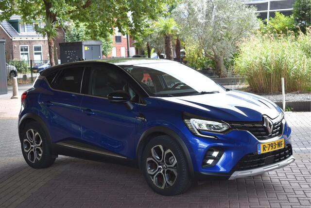 Renault CAPTUR 1.6 E-Tech Hybrid 145 pk Intens Bi-Tone | NL-Auto | Trekhaak | Camera | Carplay/Android | DAB | Keyless | LED | Sfeerverlichting