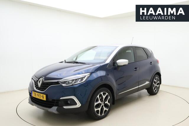 Renault CAPTUR 0.9 TCe Intens Two-Tone Metallic Lak l Camera l Bluetooth l Navigatie l PDC voor en achter l Android Auto/Apple Carplay l DAB l Cruise l LED l 17'' Lichtmetalen Velgen