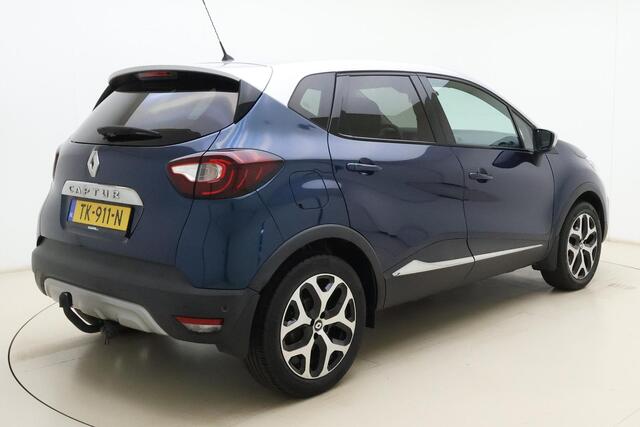 Renault CAPTUR 0.9 TCe Intens Two-Tone Metallic Lak l Camera l Bluetooth l Navigatie l PDC voor en achter l Android Auto/Apple Carplay l DAB l Cruise l LED l 17'' Lichtmetalen Velgen