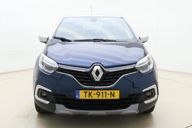 Renault CAPTUR 0.9 TCe Intens Two-Tone Metallic Lak l Camera l Bluetooth l Navigatie l PDC voor en achter l Android Auto/Apple Carplay l DAB l Cruise l LED l 17'' Lichtmetalen Velgen