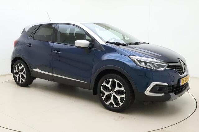 Renault CAPTUR 0.9 TCe Intens Two-Tone Metallic Lak l Camera l Bluetooth l Navigatie l PDC voor en achter l Android Auto/Apple Carplay l DAB l Cruise l LED l 17'' Lichtmetalen Velgen