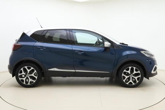 Renault CAPTUR 0.9 TCe Intens Two-Tone Metallic Lak l Camera l Bluetooth l Navigatie l PDC voor en achter l Android Auto/Apple Carplay l DAB l Cruise l LED l 17'' Lichtmetalen Velgen