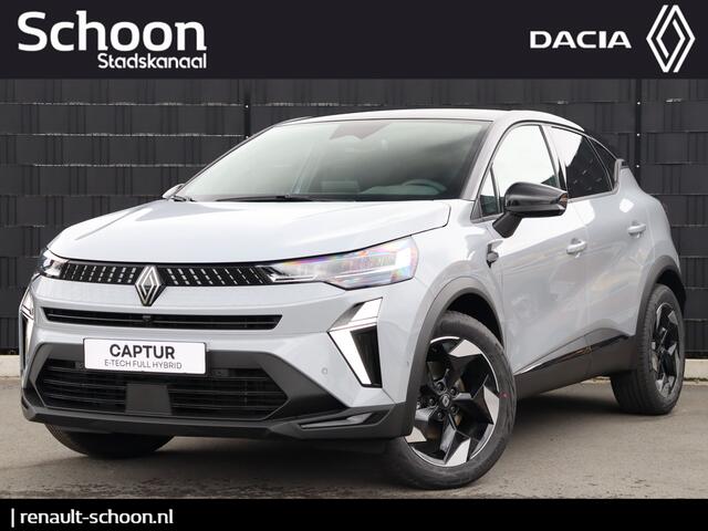 Renault CAPTUR 1.8 E-Tech full hybrid 160 techno | 5 jaar garantie | Adap. Cruise | Stoel-/Stuurverwarming | 360 Camera |