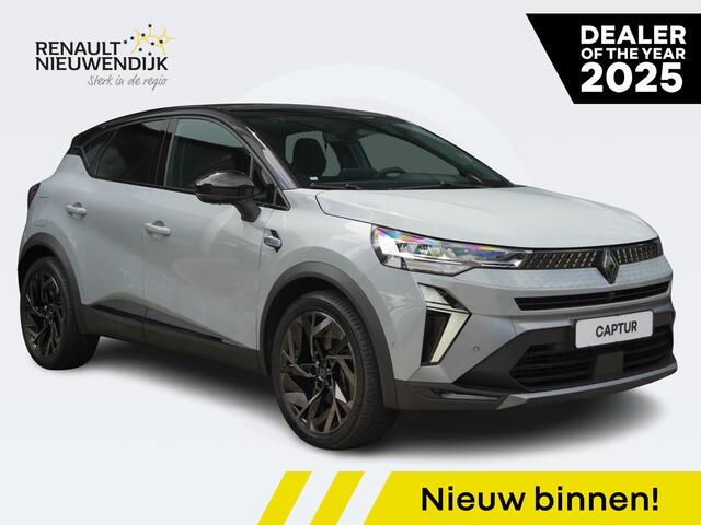Renault CAPTUR 1.8 E-Tech full hybrid 160 esprit Alpine AUTOMAAT / NAVI / CAMERA 360 / PDC 360 / RESERVEWIEL / BLINDSPOT / STUURV. / KEYLESS / CLIMATE / ADAPT. CRUISE / APPLE CARPLAY / 19'' LMV