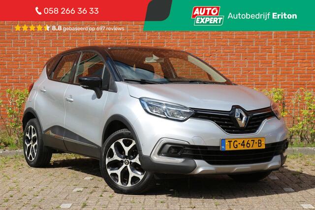 Renault CAPTUR 0.9 90pk TCe Intens UNIEKE KM.STAND! | Luxe! | Unieke km.stand | Navigatie | Cruise control | Climate control | LED | Centr. deurvergr. | Lichtm. velgen | Parkeersensoren | Metallic lak |