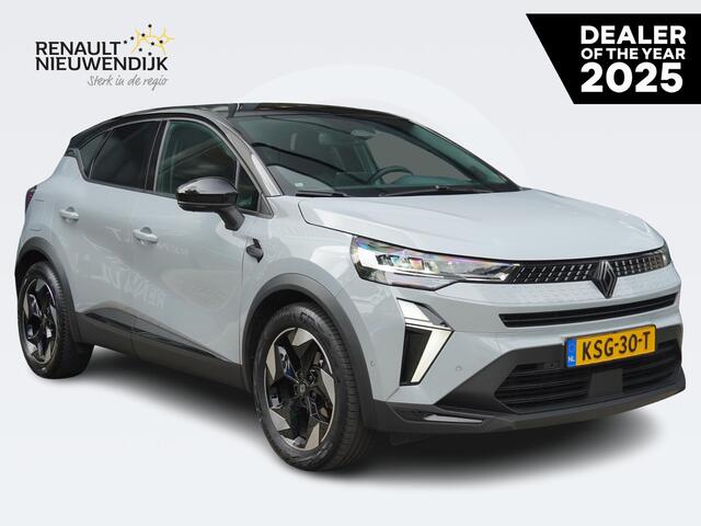 Renault CAPTUR 1.8 E-Tech full hybrid 160 techno AUTOMAAT / NAVI / PDC 360 / ADAPT. CRUISE / CLIMATE / KEYLESS / PRIVACY GLASS / APPLE CARPLAY / ANDROID AUTO / 18'' LMV