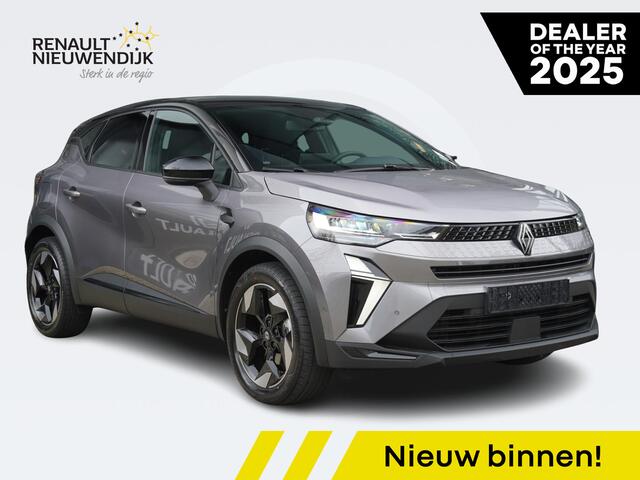 Renault CAPTUR 1.8 E-Tech full hybrid 160 techno AUTOMAAT / 9.000KM / NAVI / PACK WINTER / CAMERA / PDC 360 / ADAPT. CRUISE / STOELV. / STUURV. / CLIMATE / KEYLESS / PRIVACY GLASS / APPLE CARPLAY / 18'' LMV