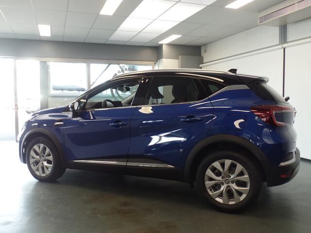 Renault CAPTUR 1.6 E-Tech Plug-in Hybrid 160 Intens Navigatie, Achteruitrijcamera, Clima controle, Cruise controle, Elek ramen V/A, Deel leder, Xenon verlichting, Pdc V/A, Lm velg 17'', Nederlandse auto!! Bovag afleverpakket 695,-