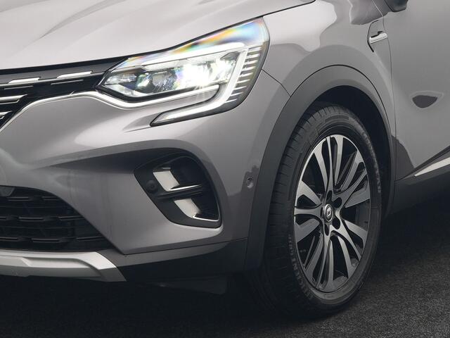 Renault CAPTUR 1.6 E-Tech Initiale Paris PHEV 160pk Dealer O.H | Adaptive Cruise | 360 Camera | Lederen Sportstoelen Verwarmd | Stuur Verwarmd | Blis | Keyless | Navigatie | DAB | 18"L.M | Plug In Hybrid |